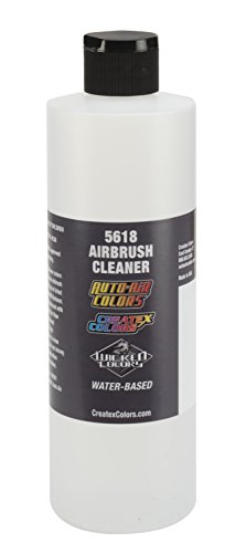 Createx Colors Airbrush Cleaner 16oz. Size for Artists and Hobbyists in Studio Use