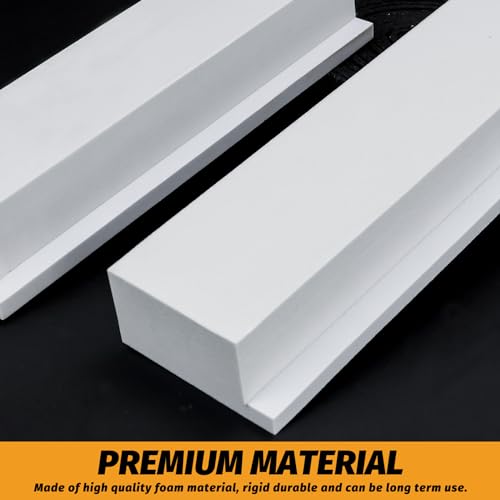 LBG Products Foam Block for U-Shape Window AC Units, Prevents Cold Air Leakage, Compatible with Midea Winter/Summer