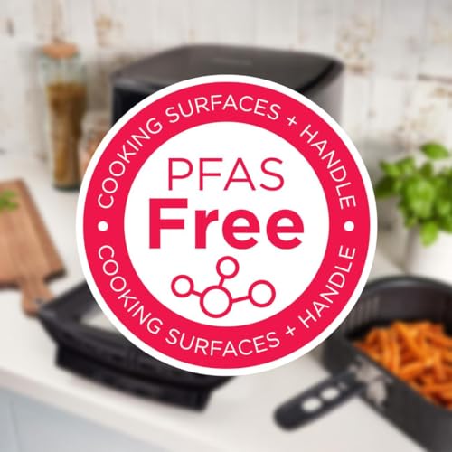 Frigidaire 5-in-1 Air Fryer Combo Oven Black Large 1|6 QT Capacity Digital Display Cooking Modesrecipes PFAS-Free Black